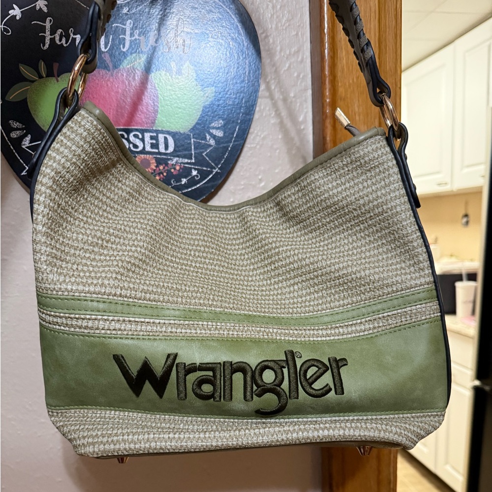 Wrangler Green Shoulder Bag